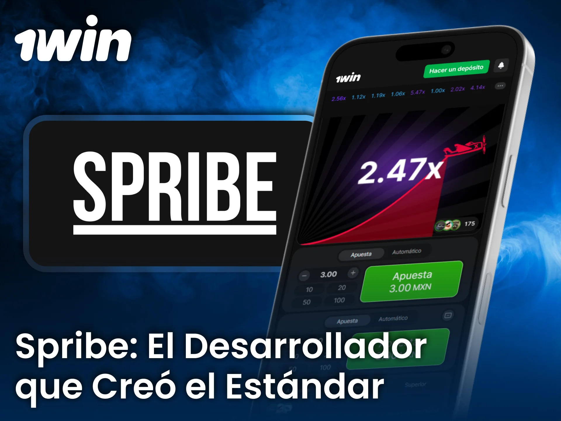 Descubre Spribe creador de Aviator disponible actualmente en la plataforma 1win.