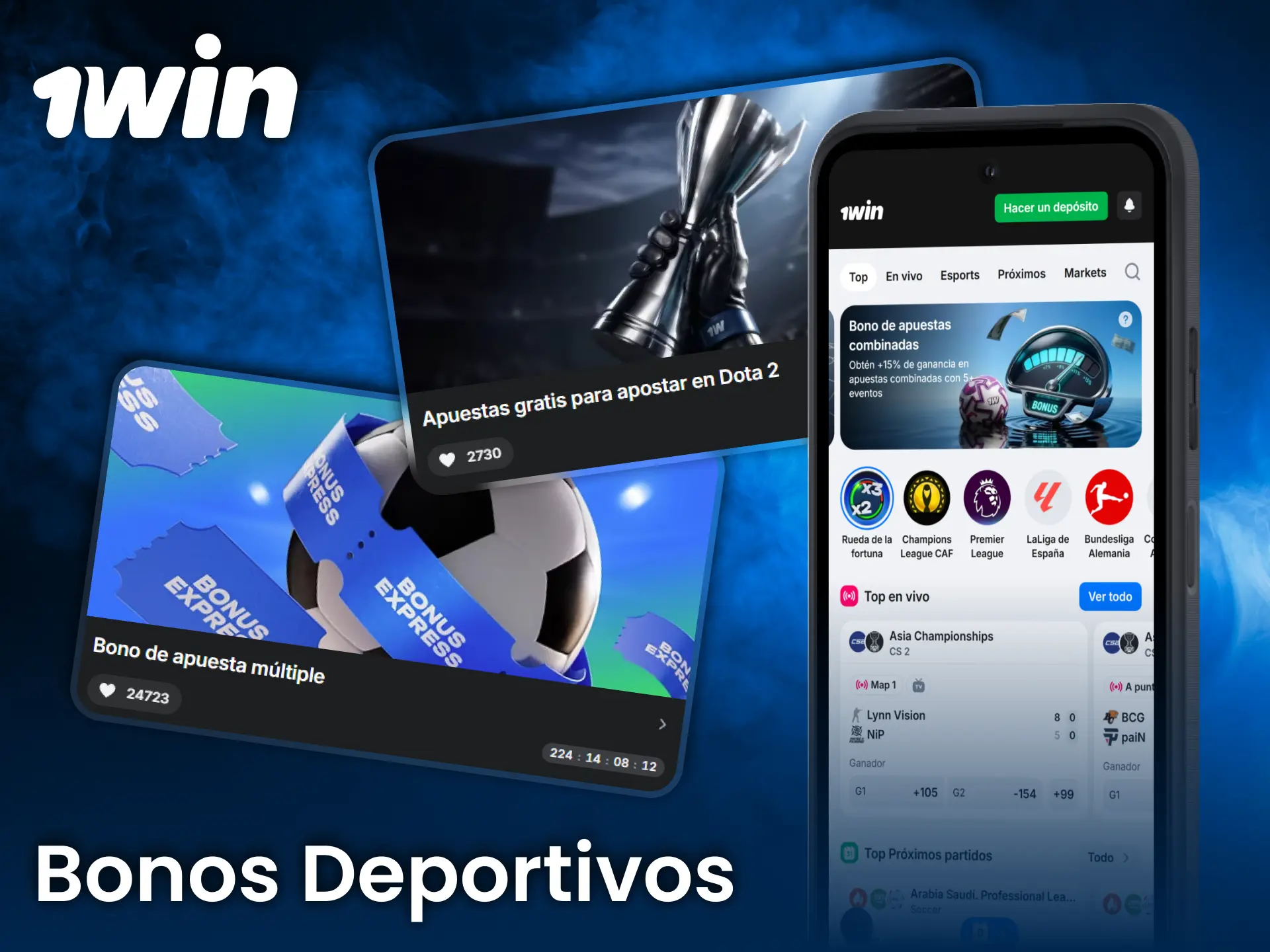 Aprovecha bonos deportivos 1win para apuestas emocionantes en eventos populares.