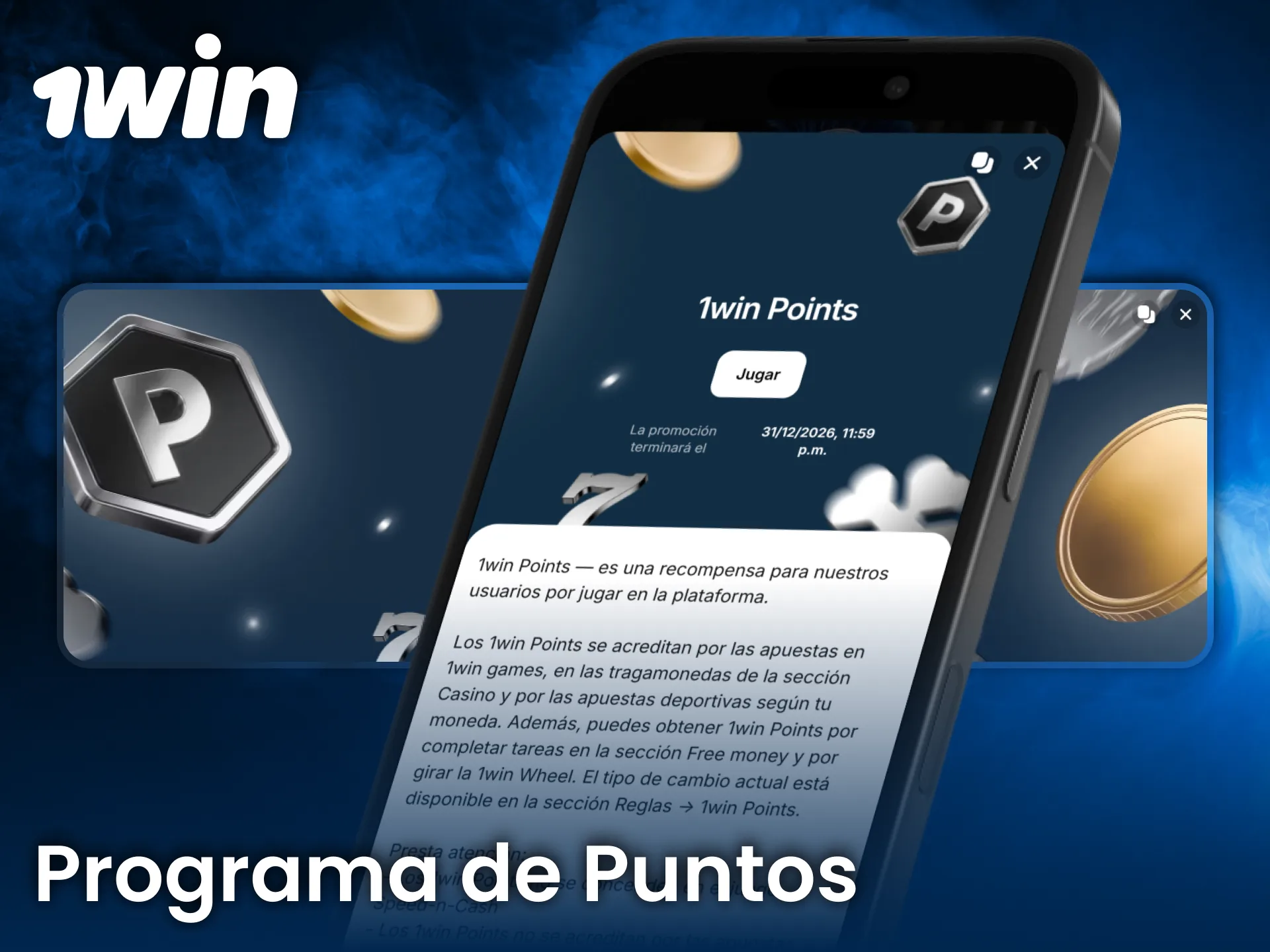 Únete al programa 1win Coins y recibe beneficios exclusivos constantemente.
