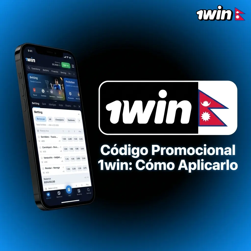 Código promocional 1win 2025: ingresa tu código al registrarte y activa bonos adicionales en tu primer depósito