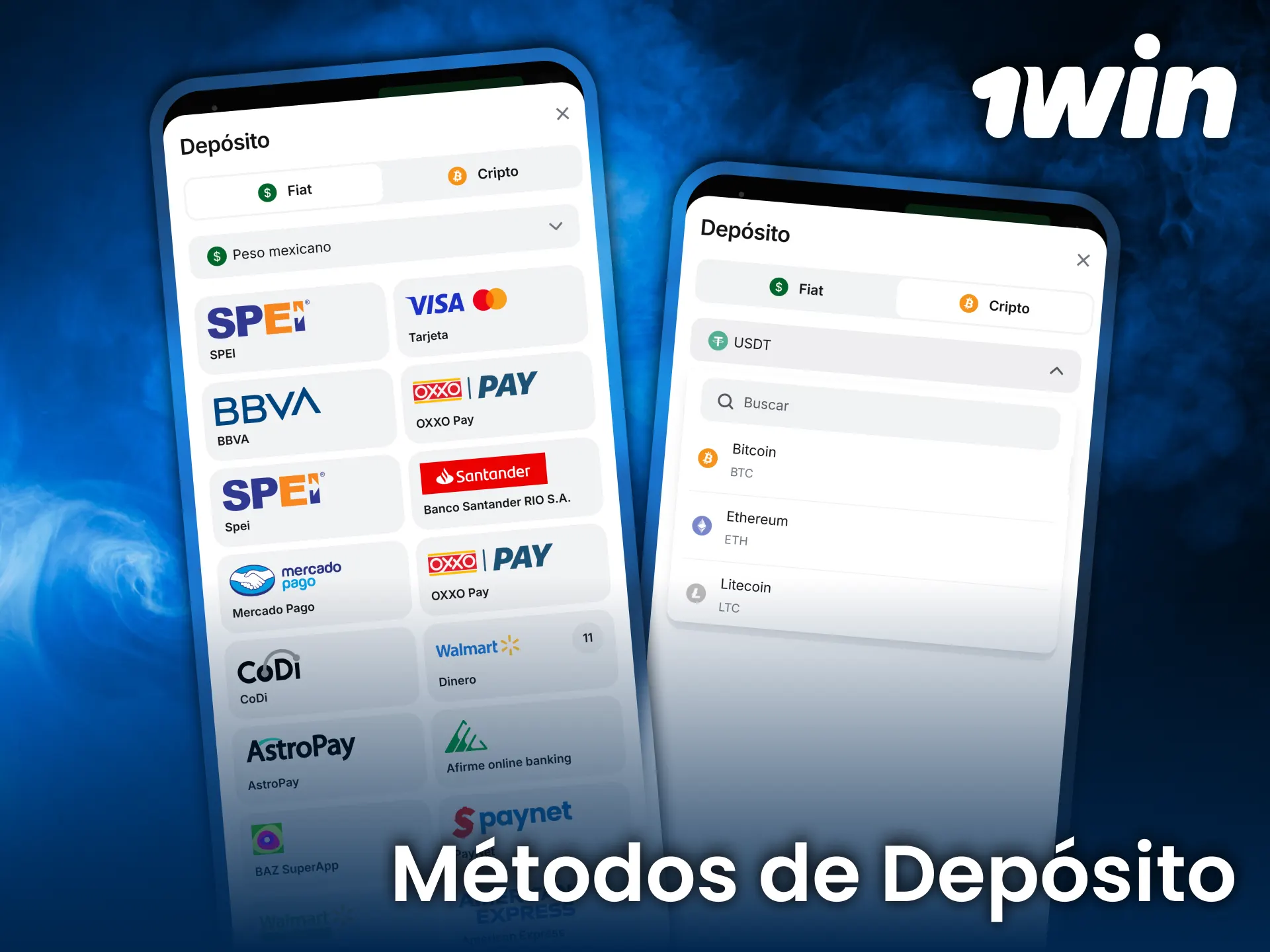 Descubre métodos de depósito populares en 1win para jugadores de México.
