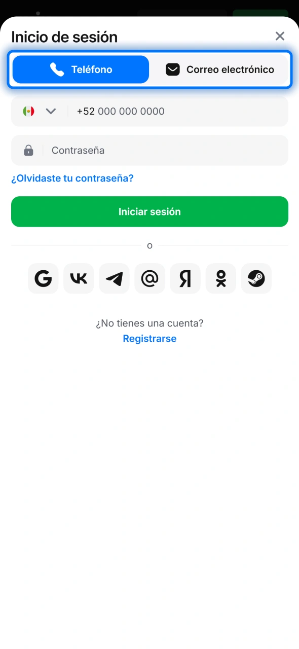 Elige método de acceso en 1win según tus preferencias de seguridad personales.
