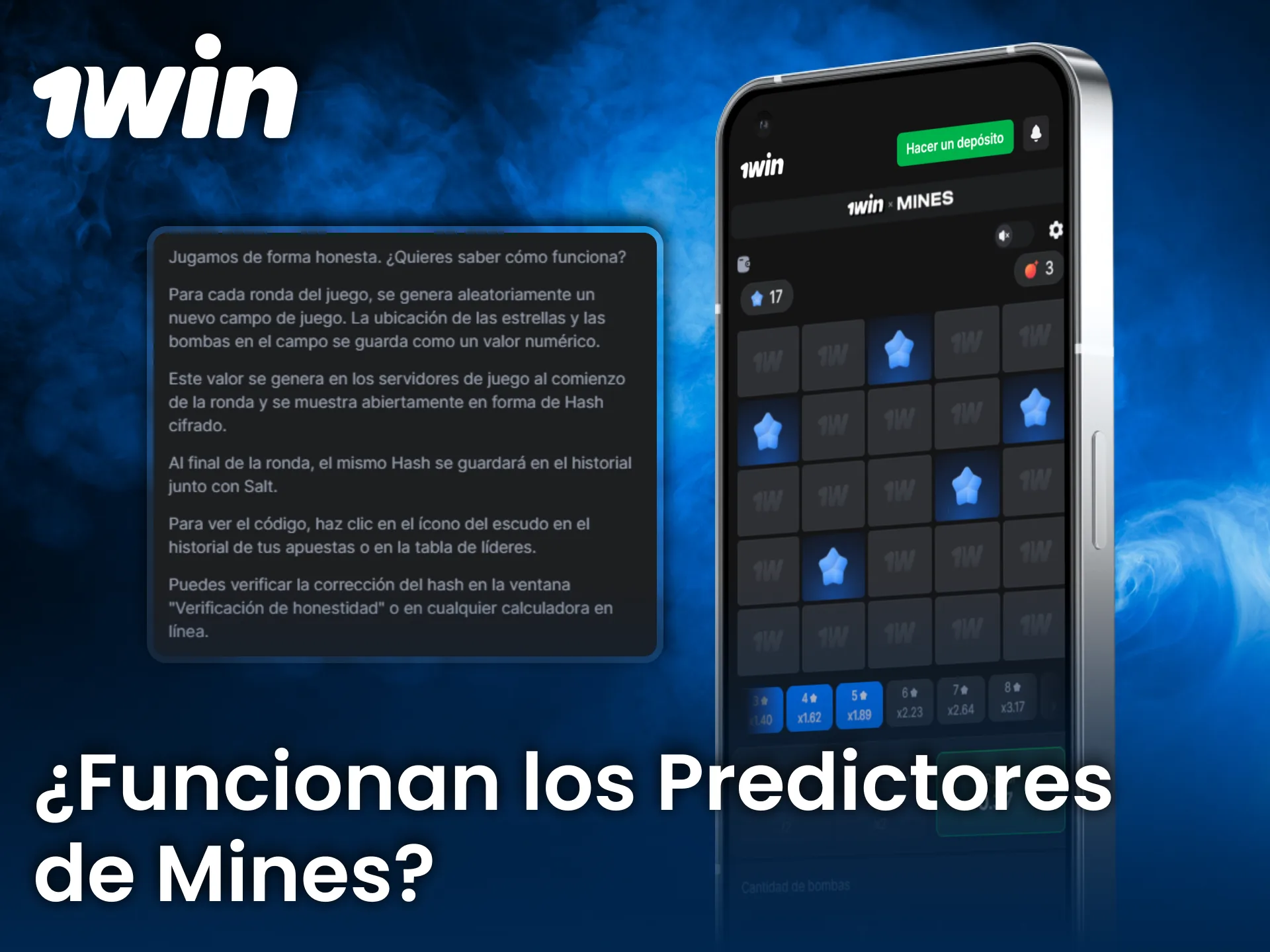 Comprueba si predictores funcionan realmente en 1win Mines dentro de plataforma 1win.